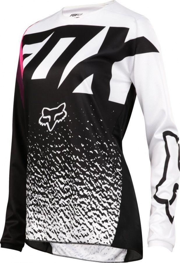 Джерси подростковая Fox 180 Girls Youth Jersey Black/Pink