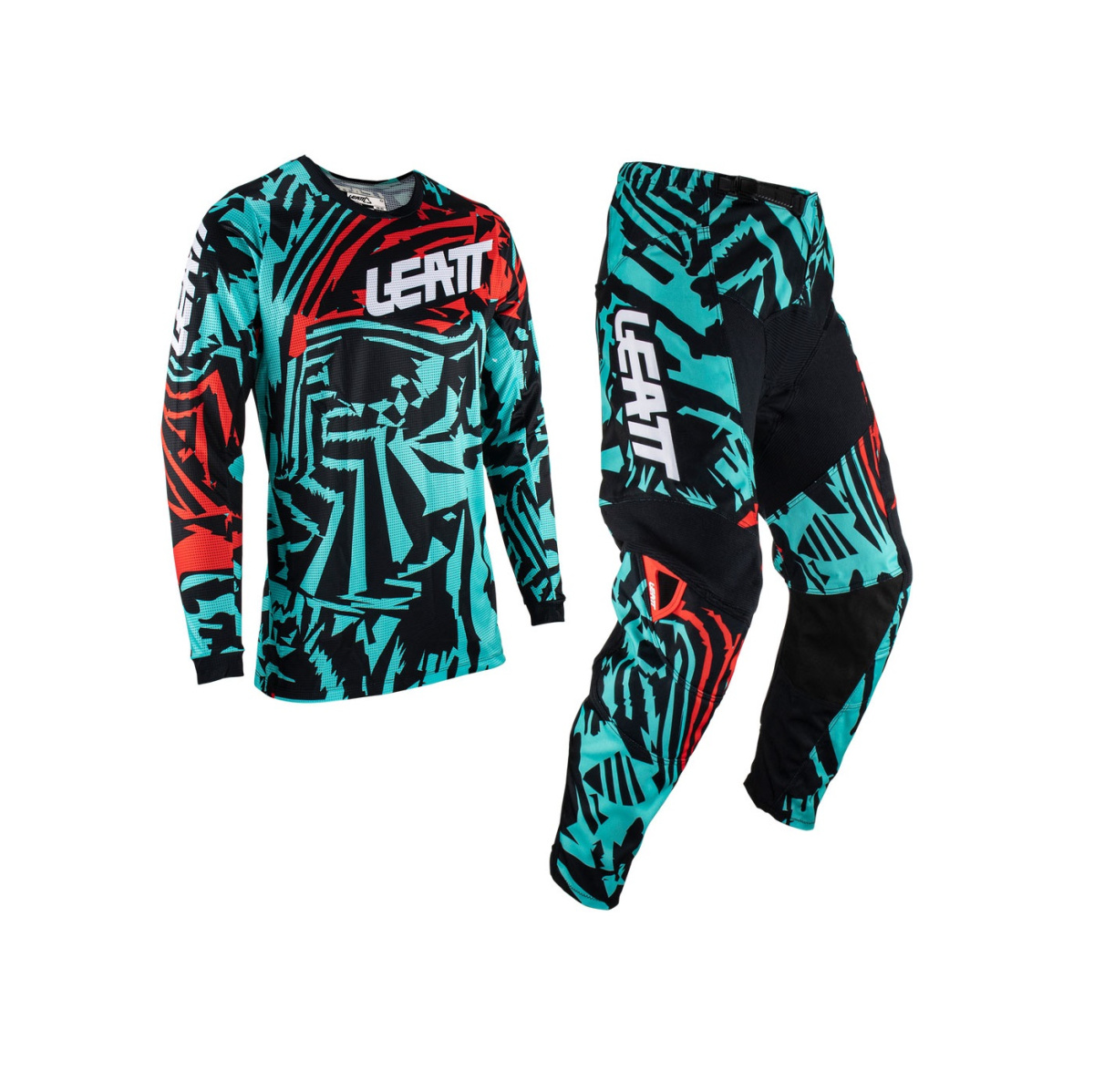 Комплект джерси и мотоштаны Leatt Moto 3.5 Ride Kit Fuel