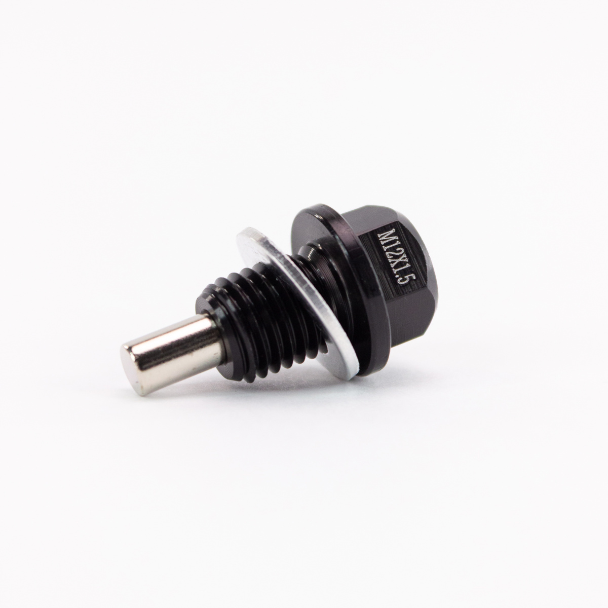 Сливной болт масла с магнитом CNC М12 х 1.5 Black
