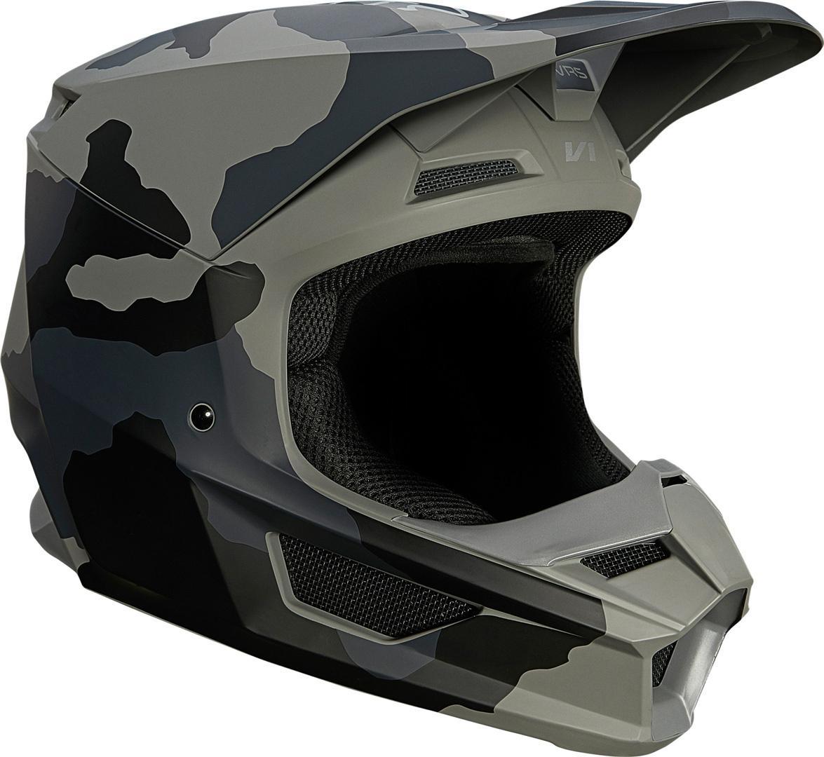 Мотошлем Fox V1 Trev Helmet Black Camo