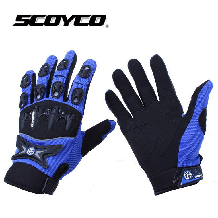 Перчатки кросс Scoyco MX47 Синие