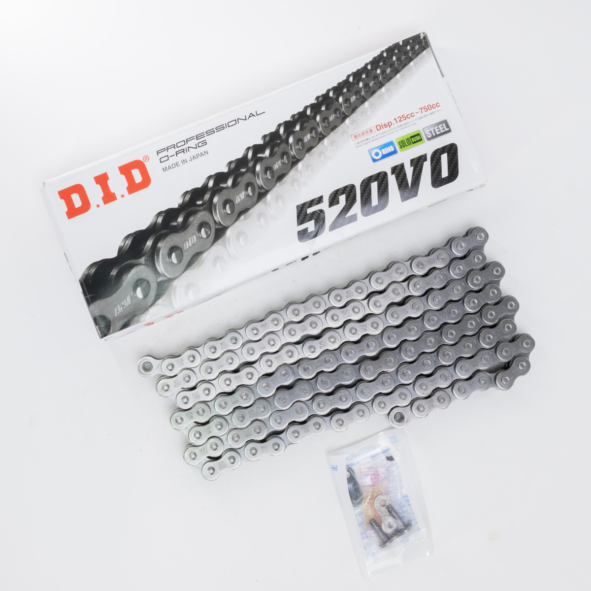 Цепь приводная DID 520VO O-Ring 118