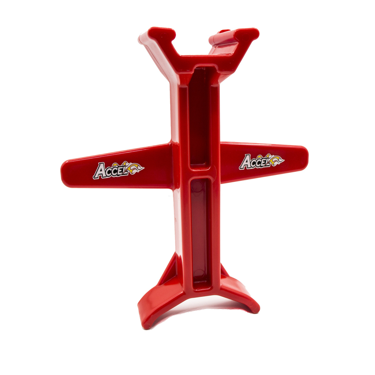 Распорка колеса для транспортировки мотоцикла Accel Red 21 см