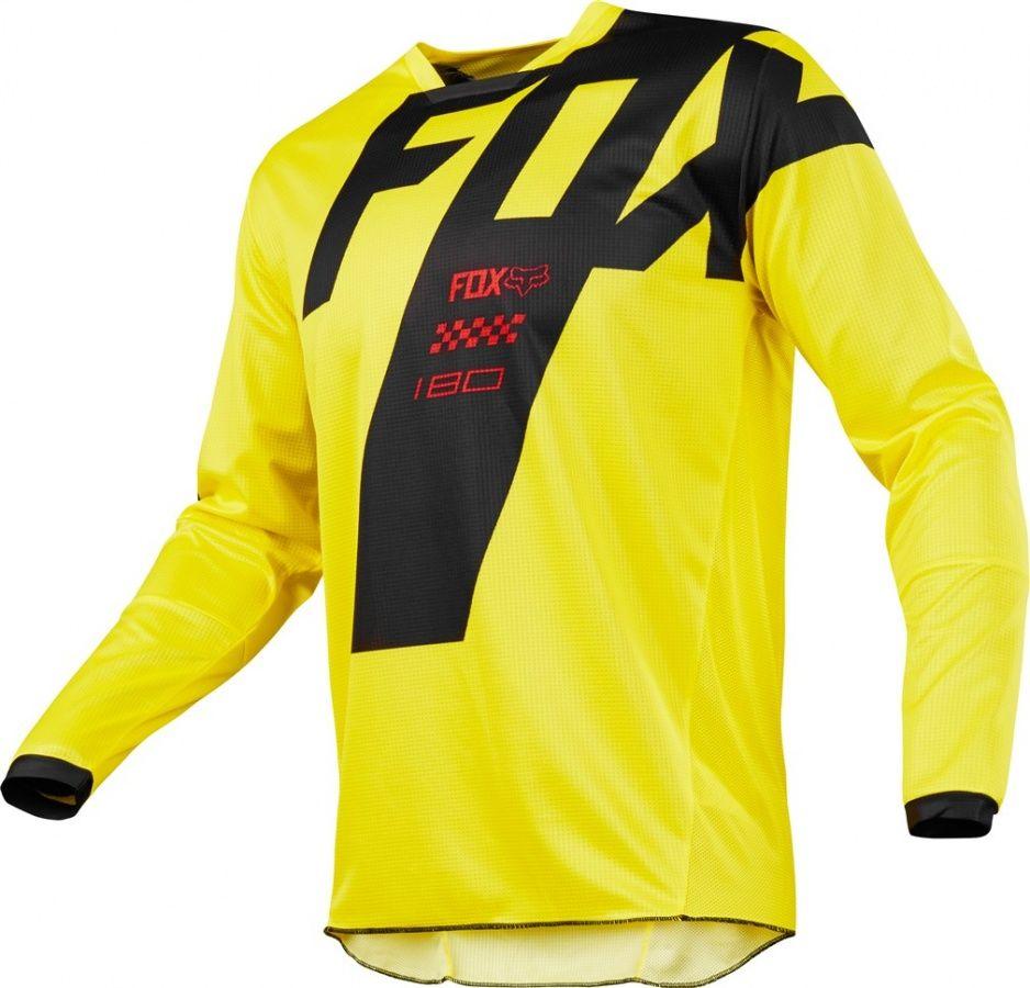 Джерси подростковая Fox 180 Mastar Youth Jersey Yellow